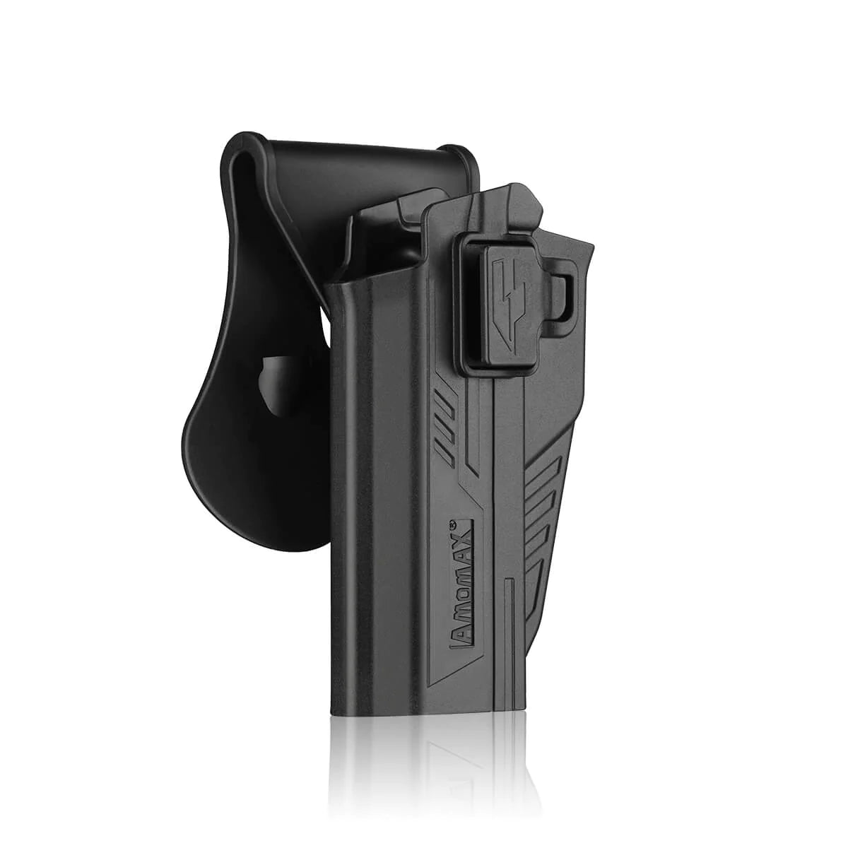 Hard plastic pistol holster for Hi-Capa series, left-handed - black