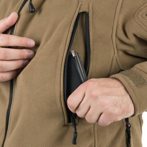 Patriot double fleecetakki - musta