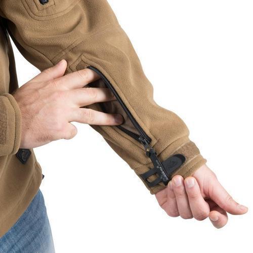 Patriot double fleecetakki - musta