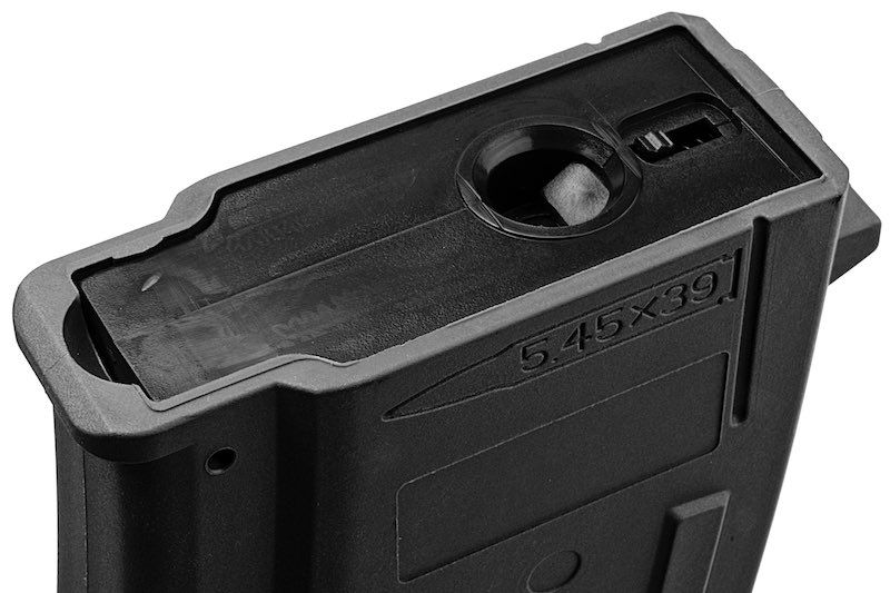 DMAG AK74 variable-cap, magazine 30/135 bullets - black