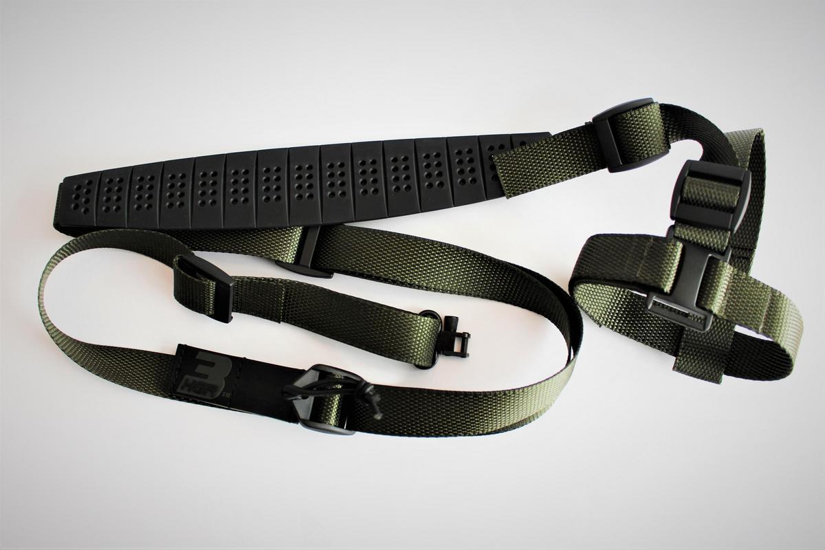 Driven, quick-adjusting 2-point rifle sling