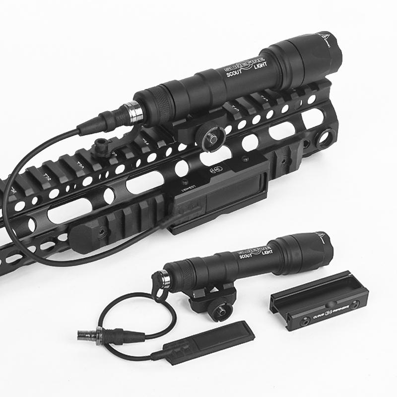 WADSN M600C SCOUT asevalo, 2 kytkintä - musta