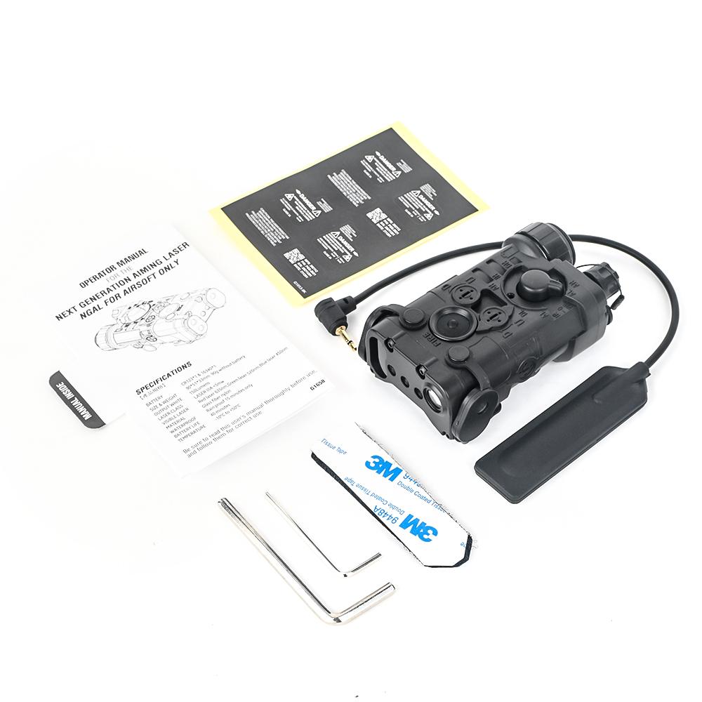 WADSN NGAL valaisin ilman laseria - musta