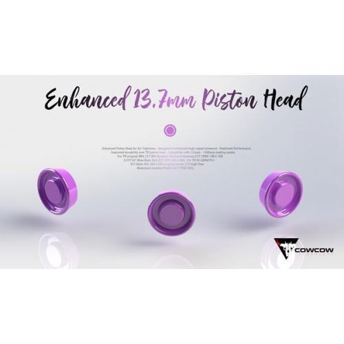 Technology improved 13.7 mm piston head