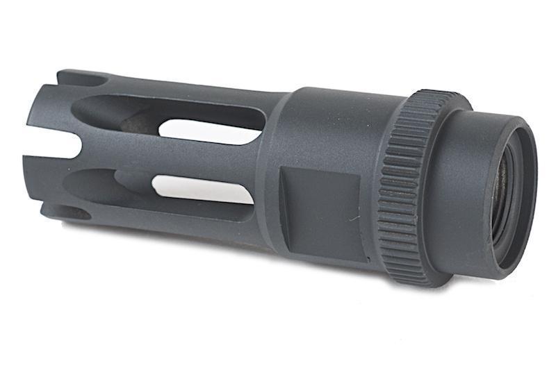 M4/M16 aluminum muzzle flash suppressor (14mm CW) - type F