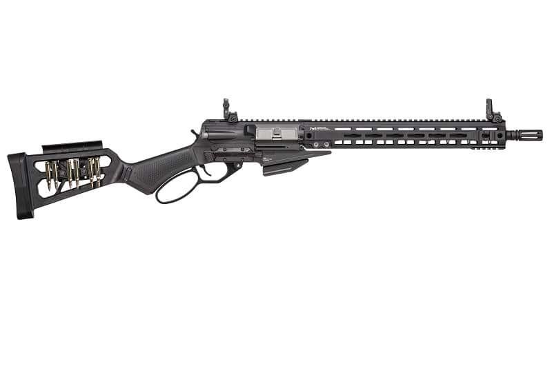 LevAR 15" gas-operated lever-action airsoft rifle