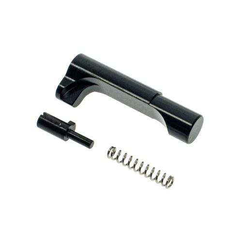 Technology steel competition-grade magazine release, TM Hi-Capa compatible - black