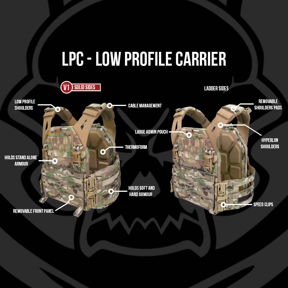LPC Low Profile Carrier V2 - Multicam