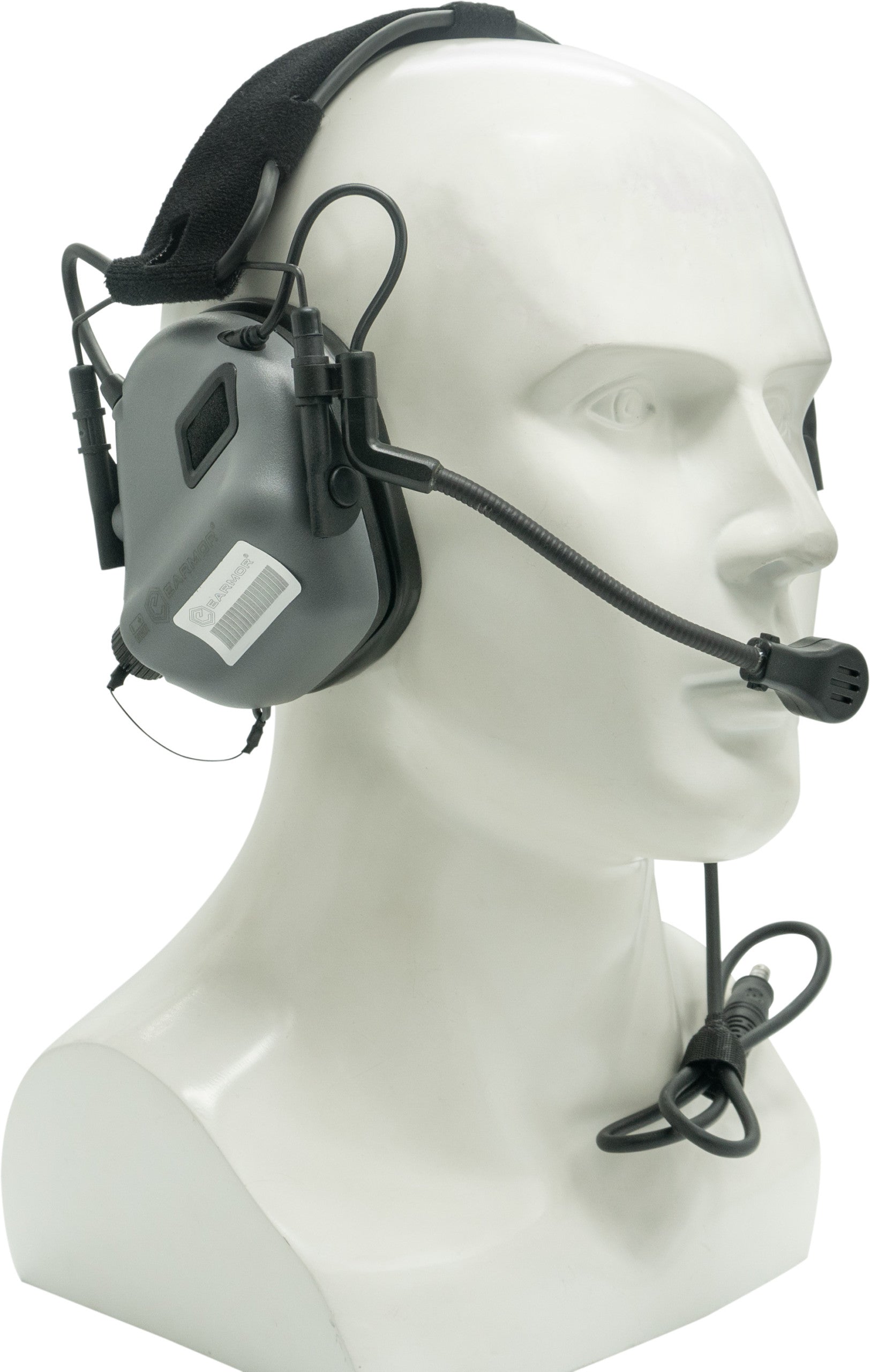 Earmor M32 MARK4 MilPro Active Hearing Protectors - Black