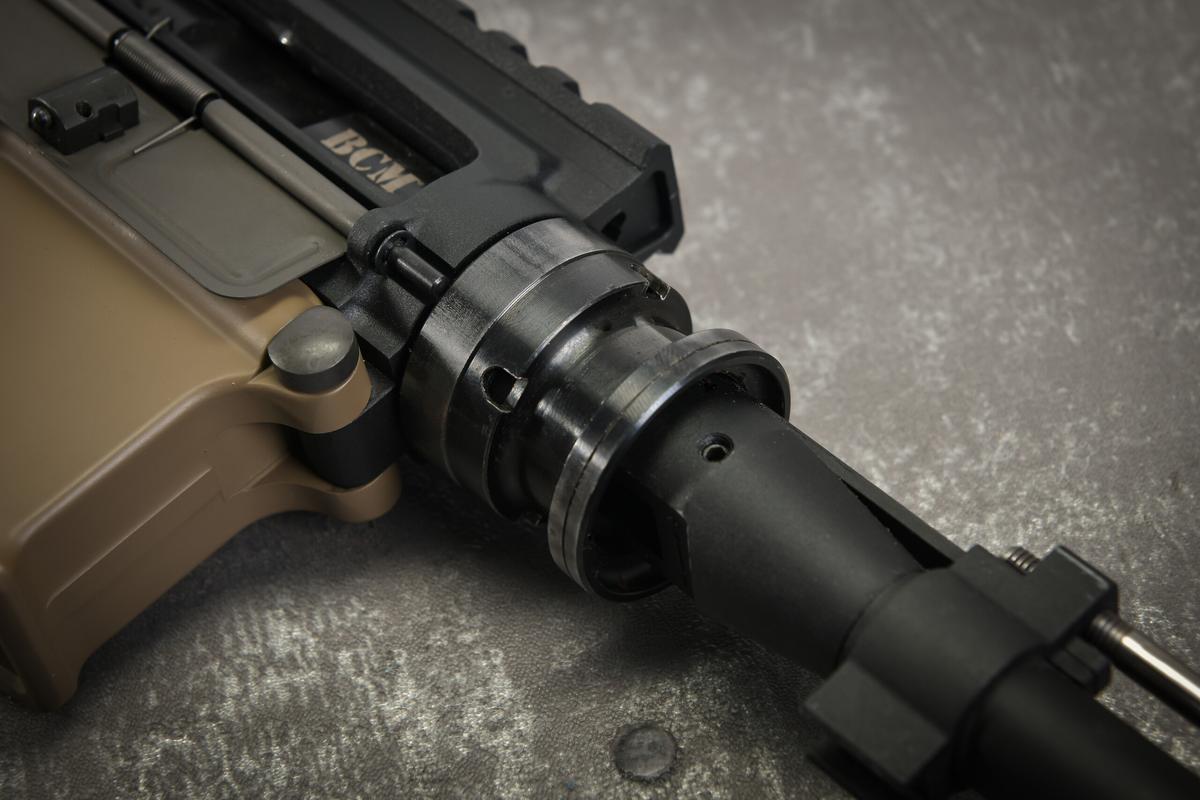 BCM MK2 MCMR 11.5" GBBR gas rifle - half tan