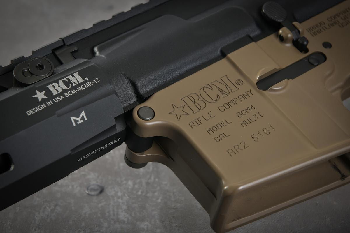 BCM MK2 MCMR 14.5" GBBR gas rifle - half tan
