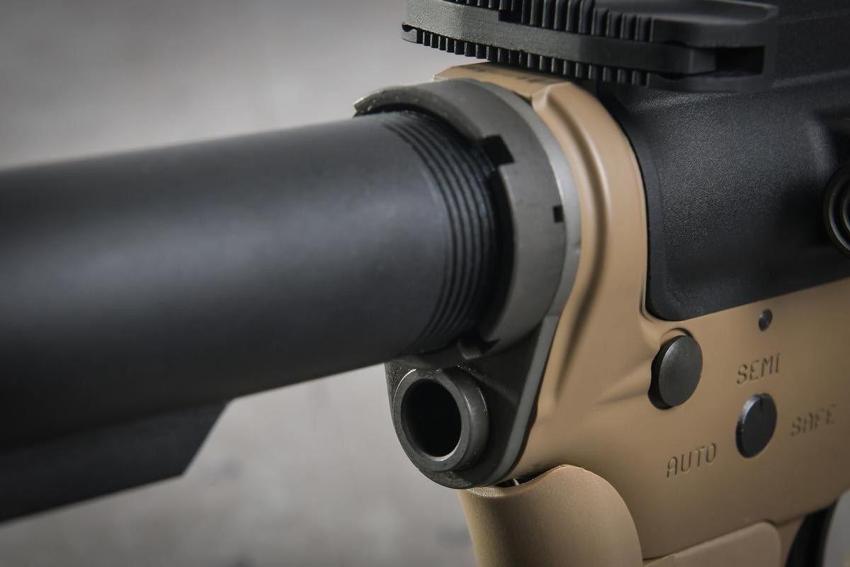BCM MK2 MCMR 14.5" GBBR gas rifle - half tan