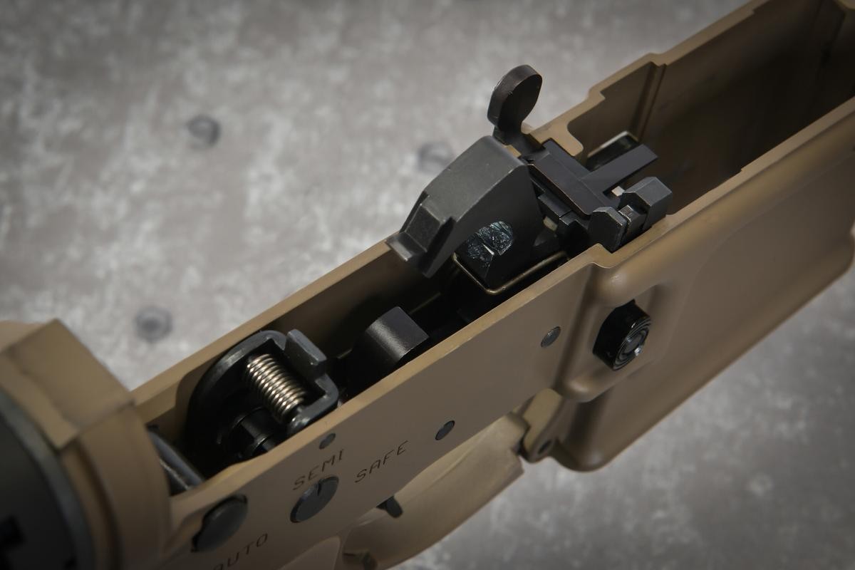 BCM MK2 MCMR 14.5" GBBR gas rifle - half tan