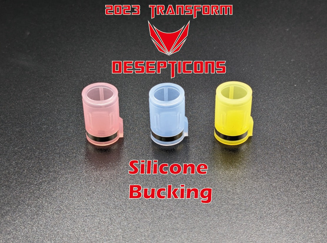 2023 Transformers Desepticons silicone hop-up rubber, VSR & GBB, red, 80°