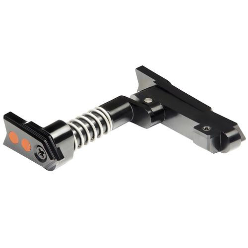 Model CNC aluminum magazine release, type A - black