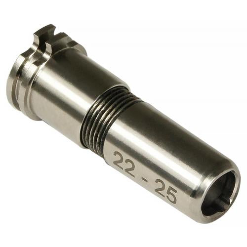 Model CNC Titanium adjustable nozzle, 22-25mm