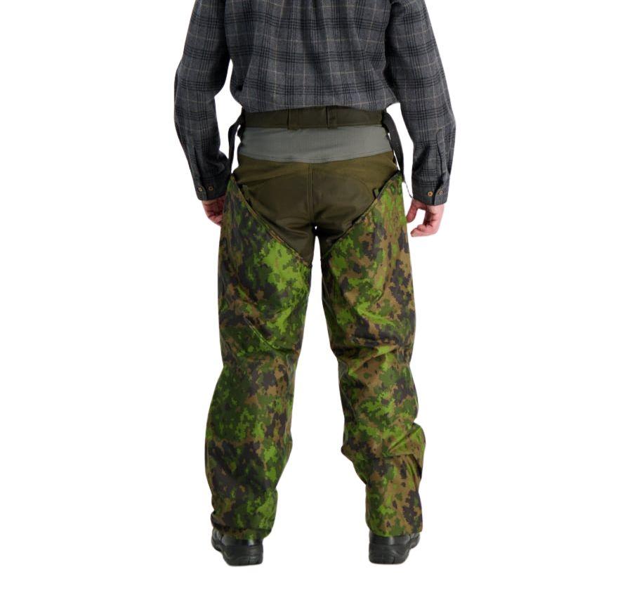 Outdoor rain pants, M05 forest pattern