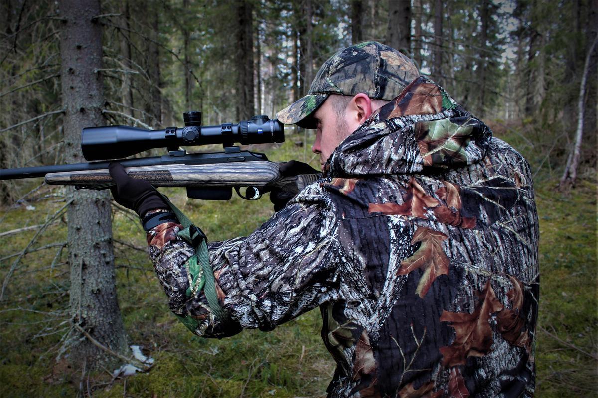 Overberget, quick-adjusting 2-point rifle sling