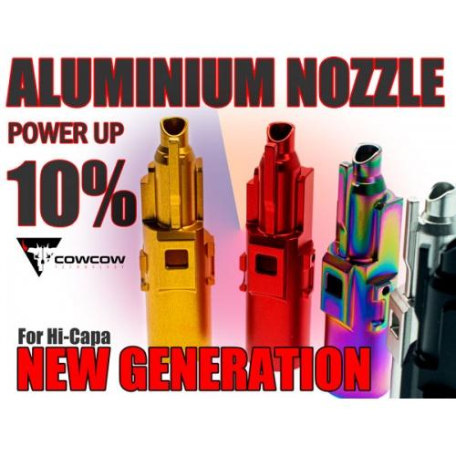 Technology Power up aluminum charging nozzle, TM Hi-Capa compatible - black