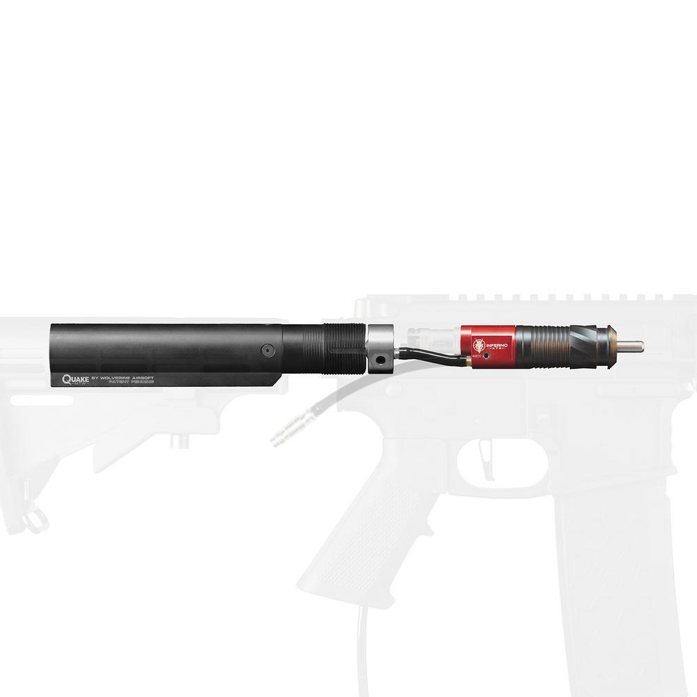 Wolverine Airsoft INFERNO XTS MTW HPA yksikkö + QUAKE MTW rekyylijärjestelmä