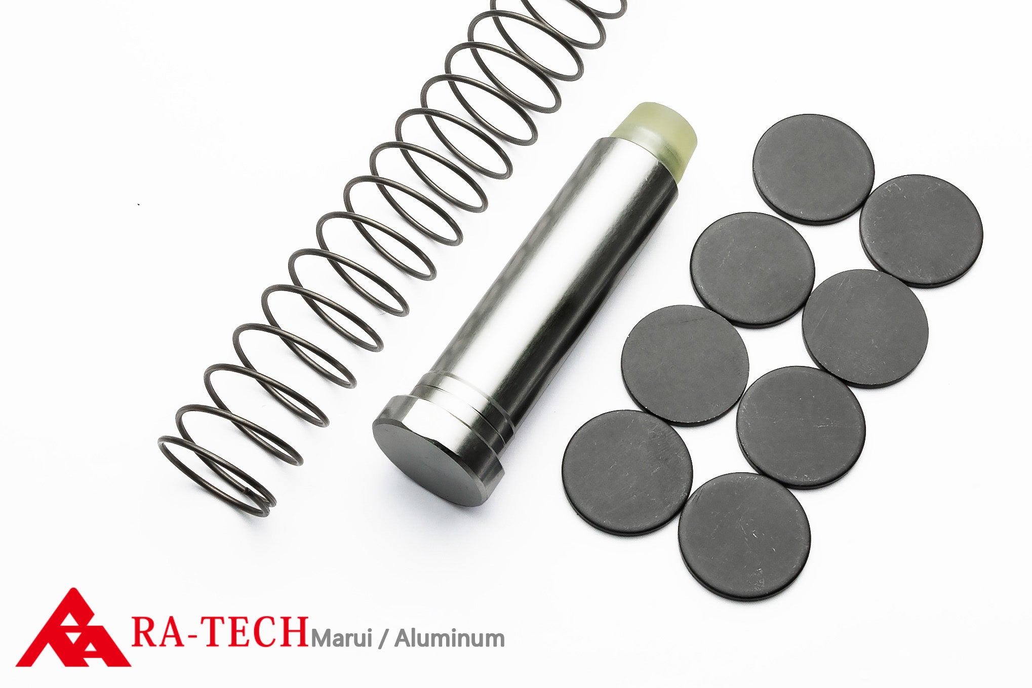 Marui AR / MWS GBBR teräksinen "CNC Super Recoil Buffer" -sarja