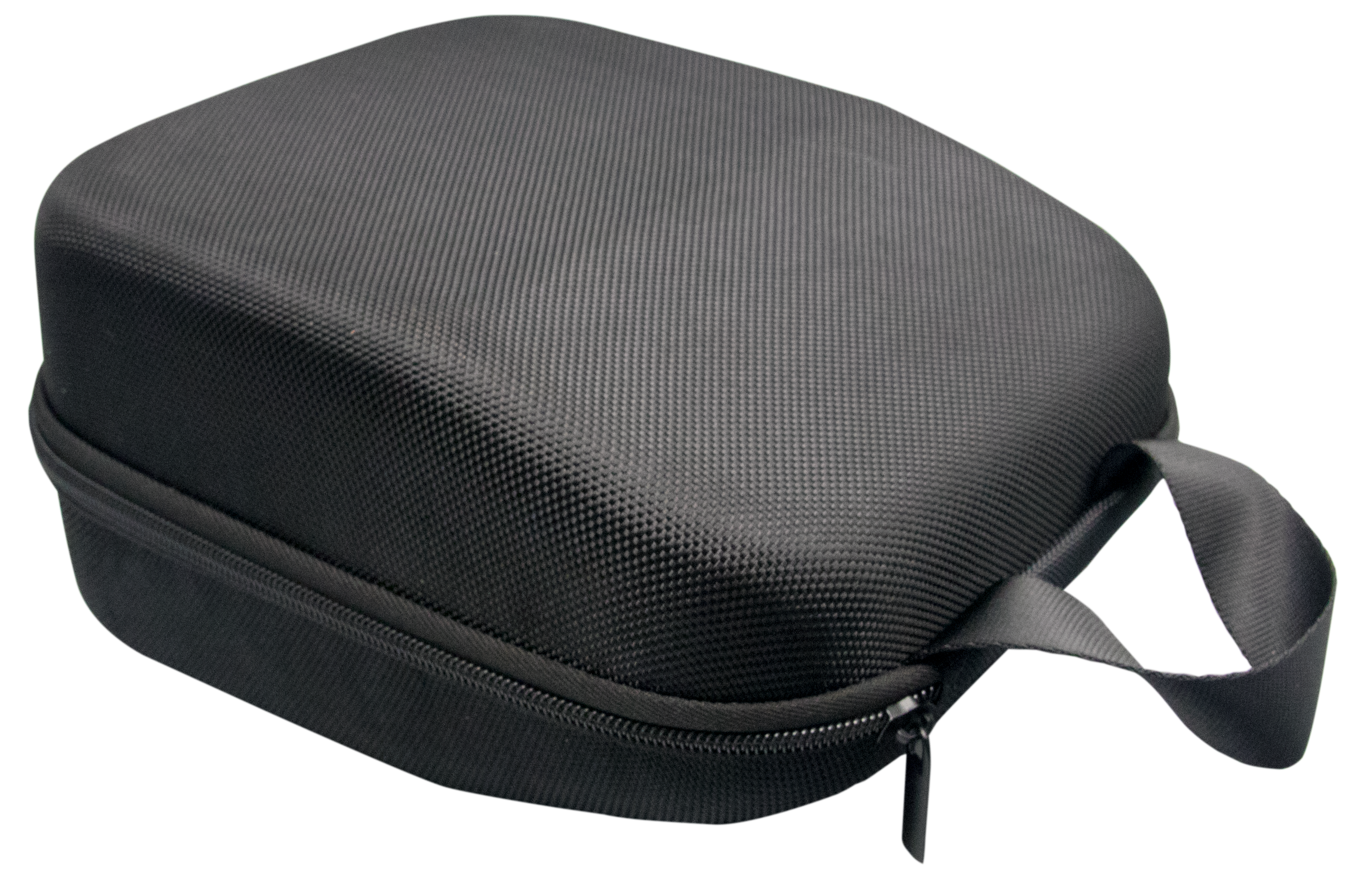 Hard carrying case for hearing protectors - black