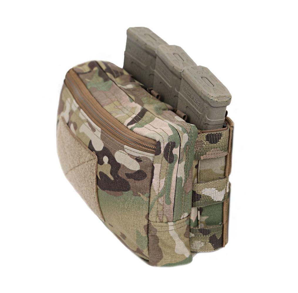 Triple snap mag Utility pouch, triple snap mag pouch + general pocket - MultiCam