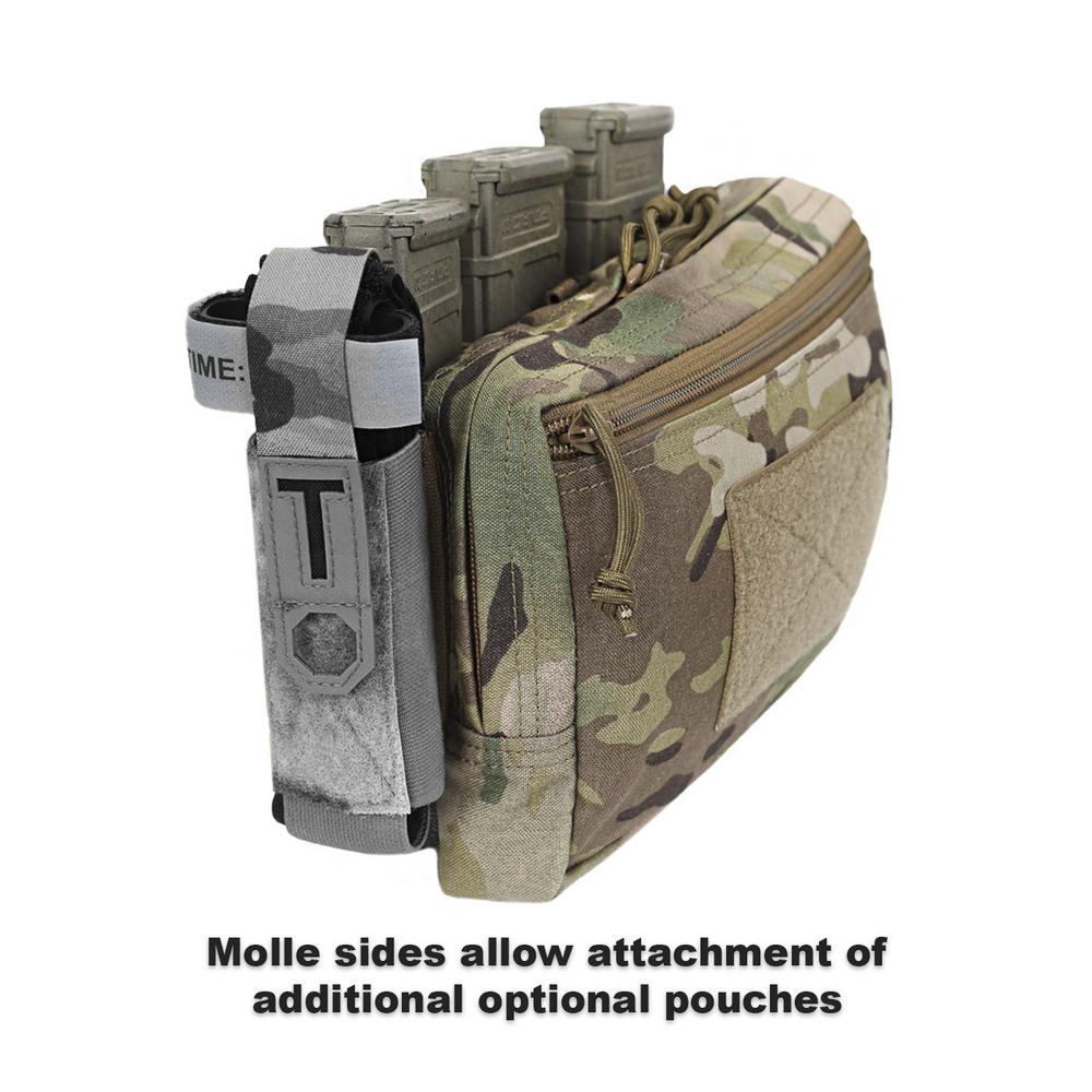 Triple snap mag Utility pouch, triple snap mag pouch + general pocket - MultiCam