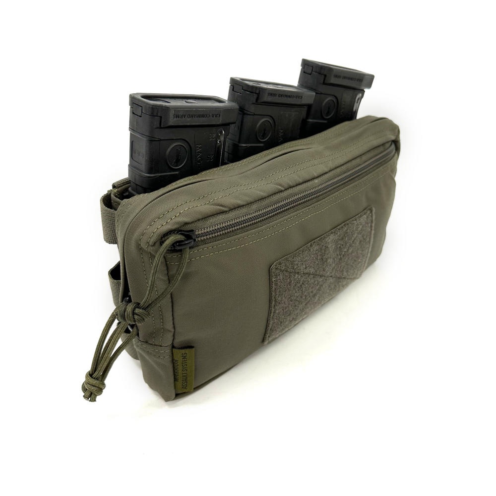 Triple snap mag utility pouch, triple snap mag pouch + general purpose pouch - Ranger Green