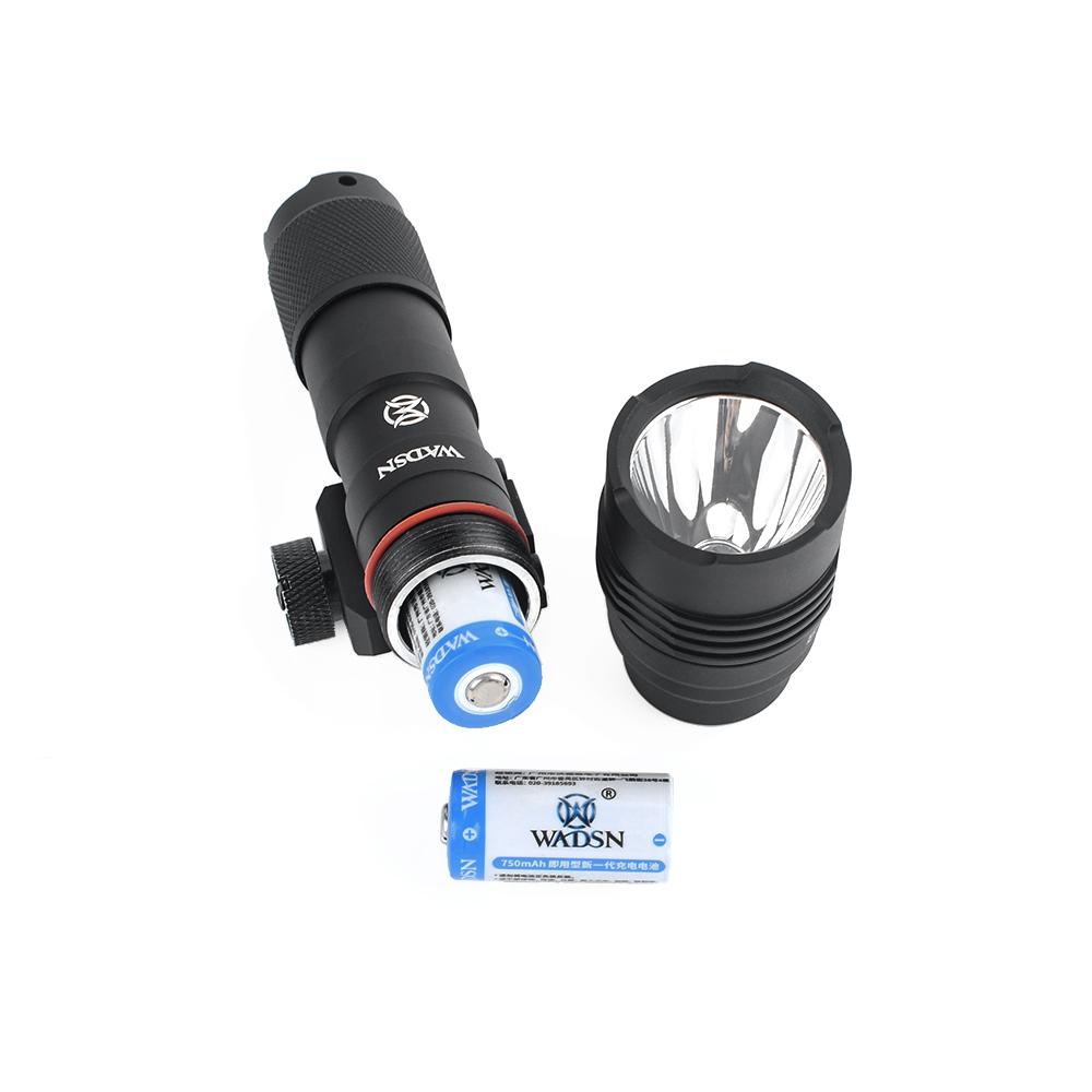 WADSN PROTAC Rail HL-X Long asevalo - musta