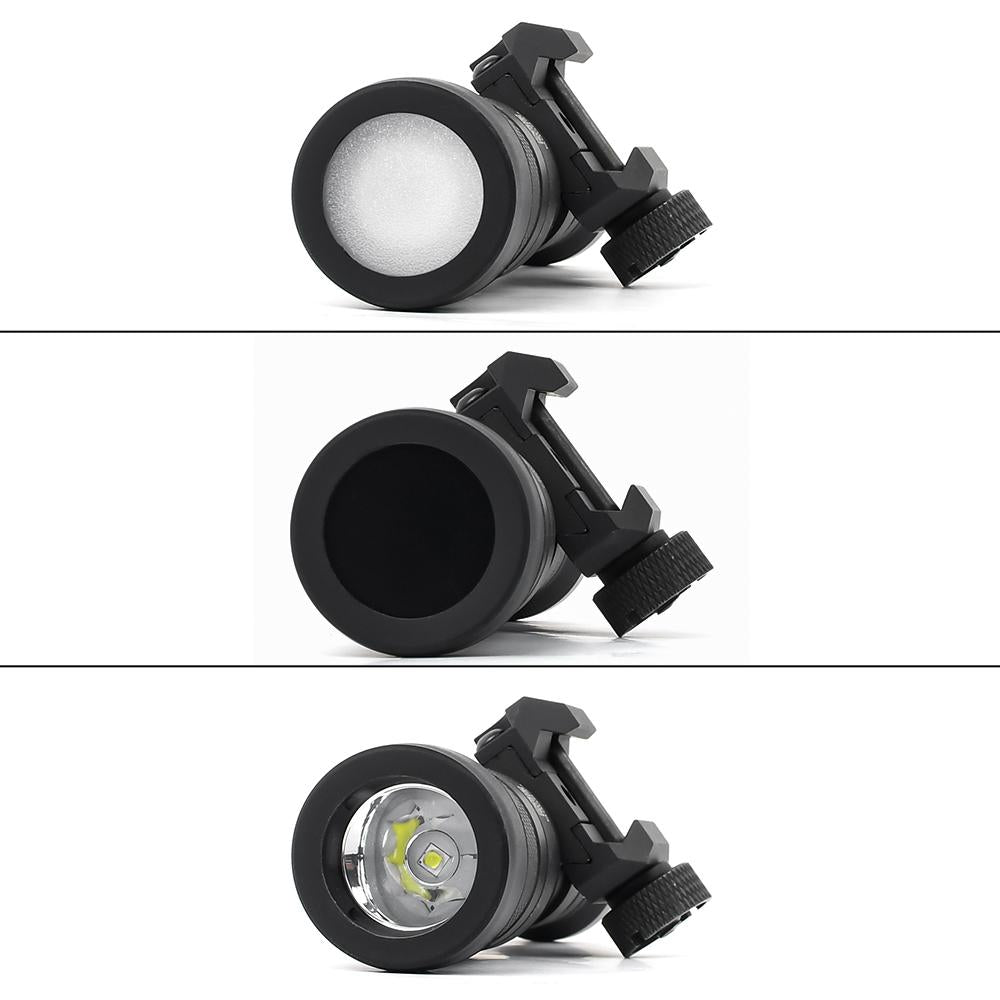 WADSN 26mm valaisimen etulinssin suoja (kirkas, diffuusori ja IR-filtteri)