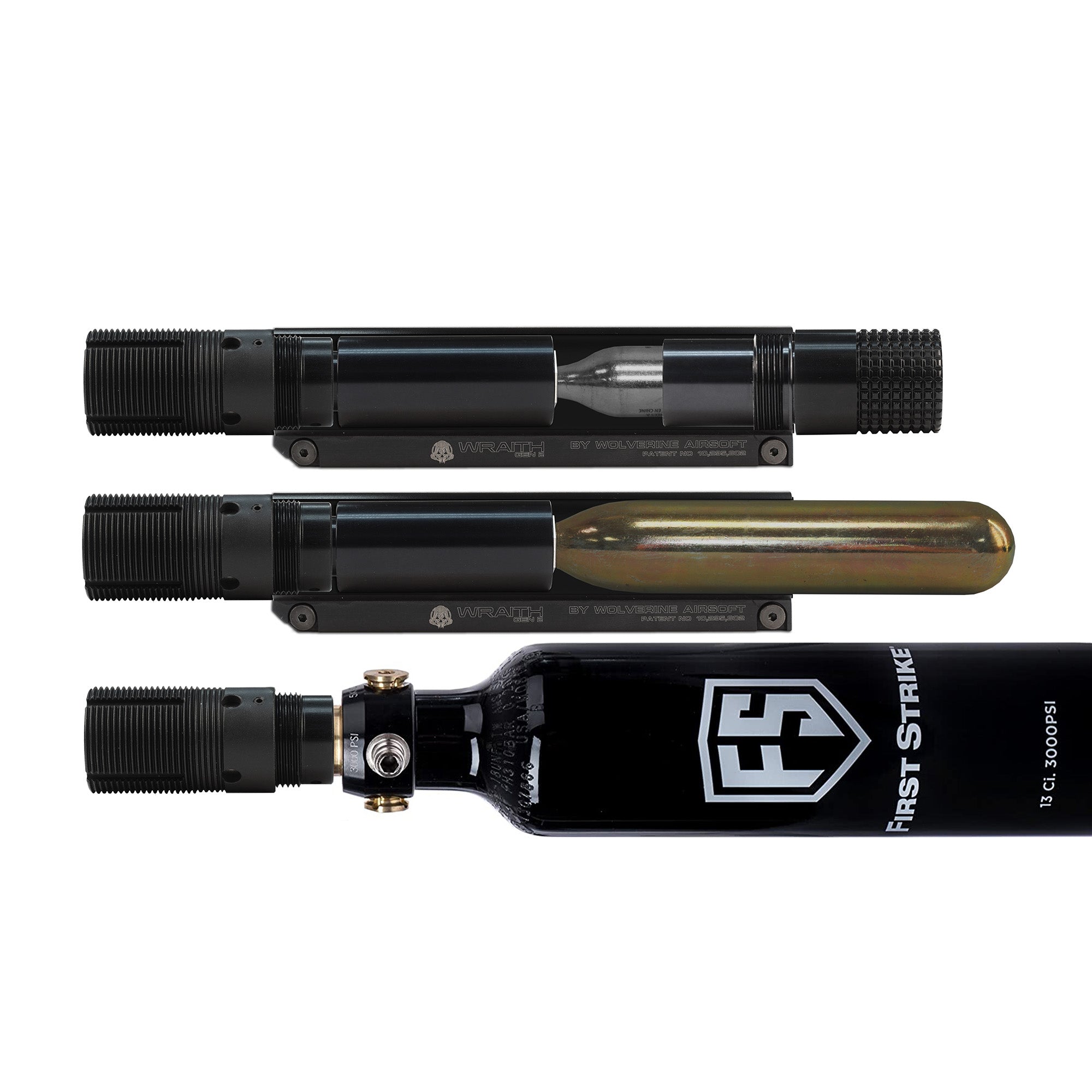 WRAITH X HPA & CO2 buffer tube - AEG