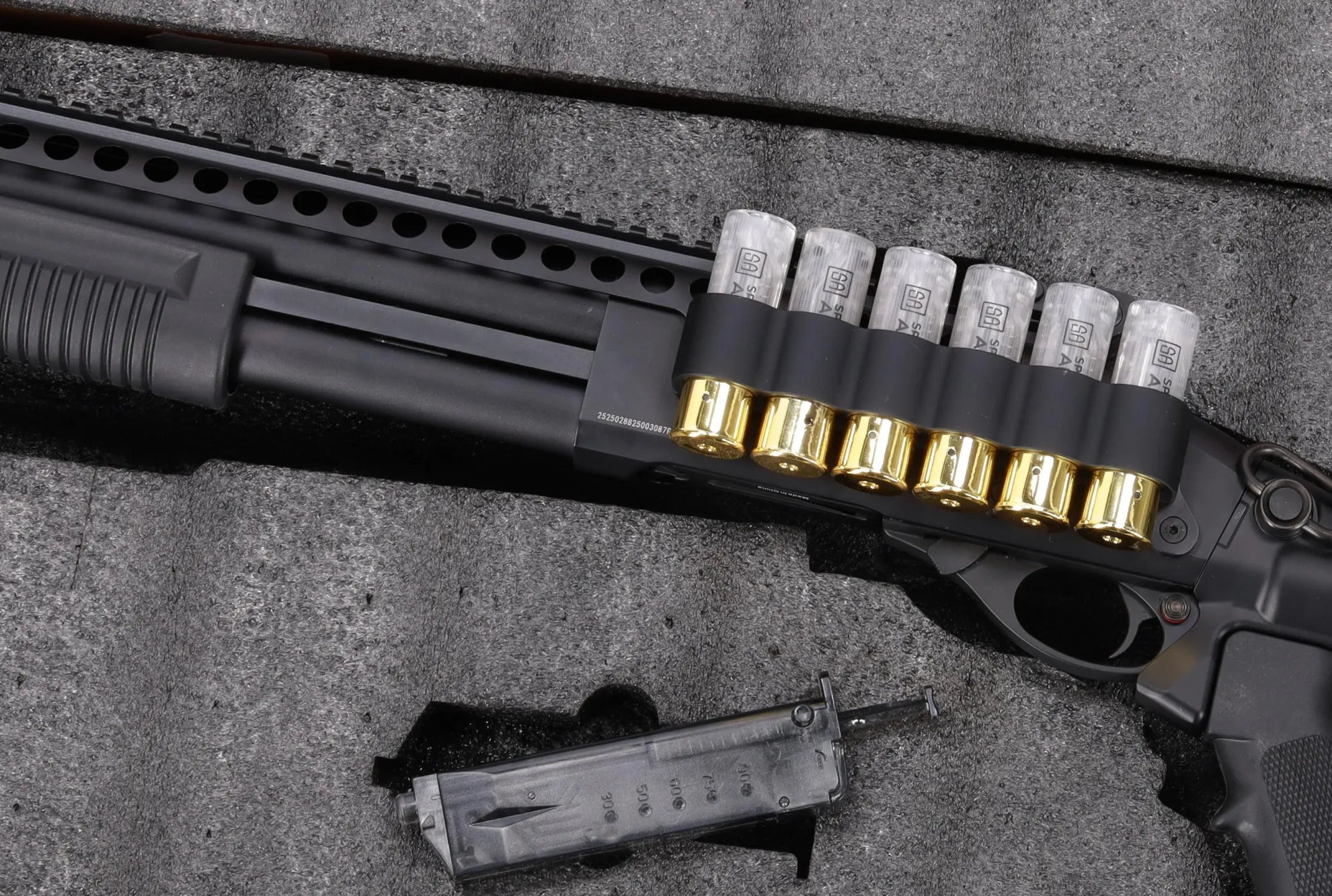 SA-VGS7 VAPOR kaasuhaulikko - musta