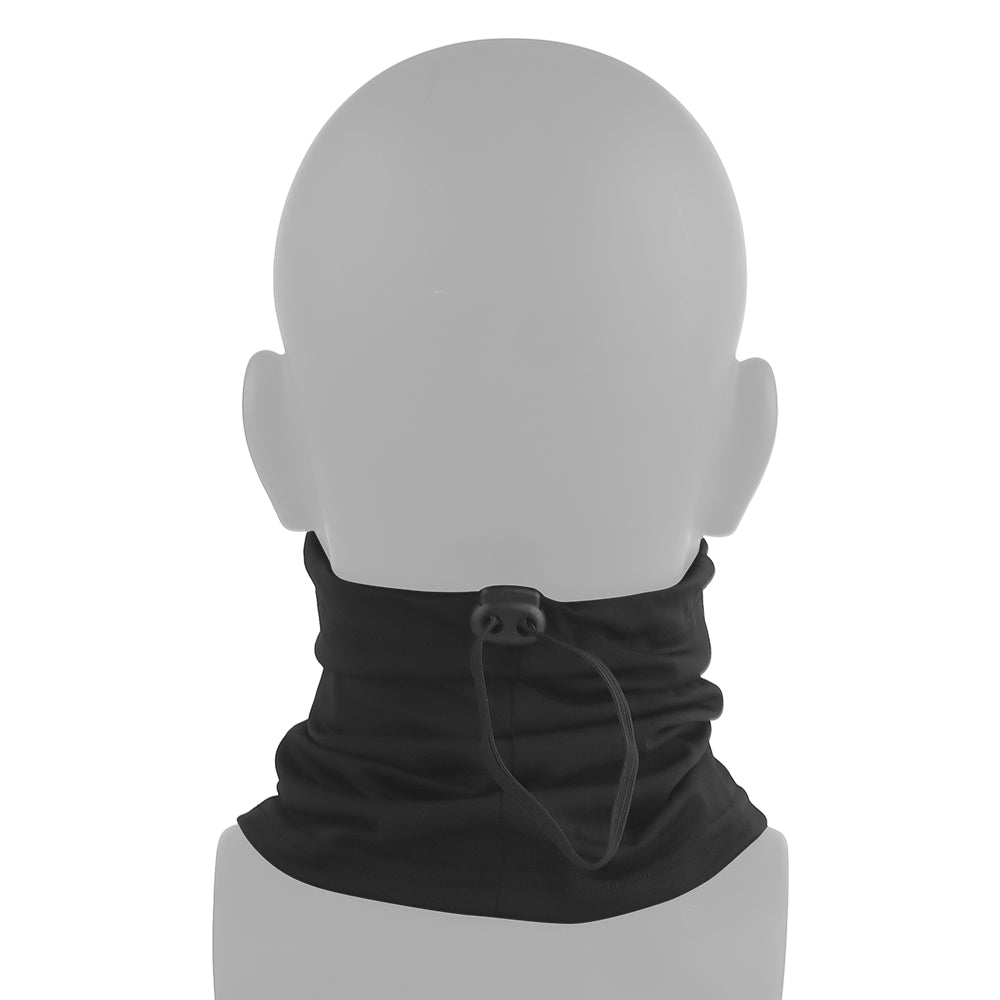 Knight lower face shield - black