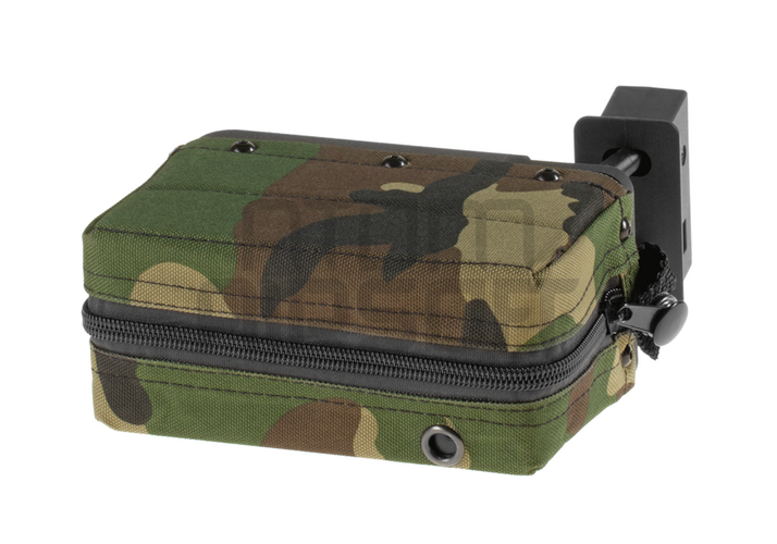 A&amp;K M249 laatikkolipas,1500 kuulaa - woodland