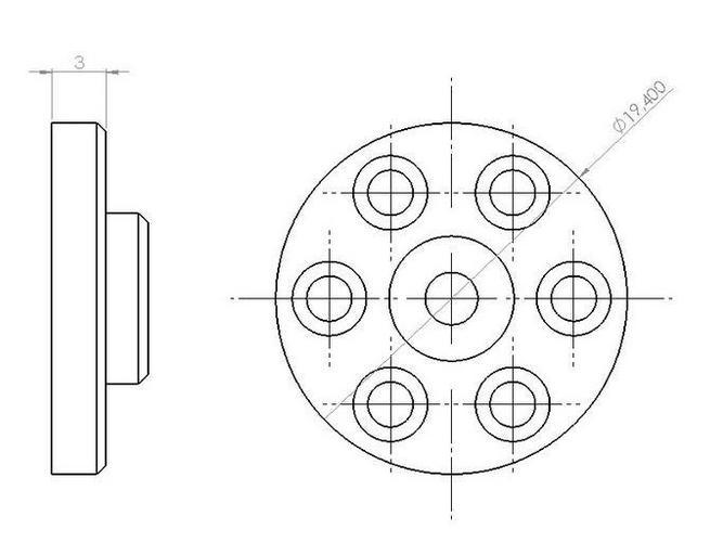 AirsoftPro männänpään vaimennuskumi Hybrid-mäntiin