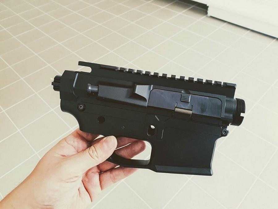 CNC Frame - C, M4/AR15 - black