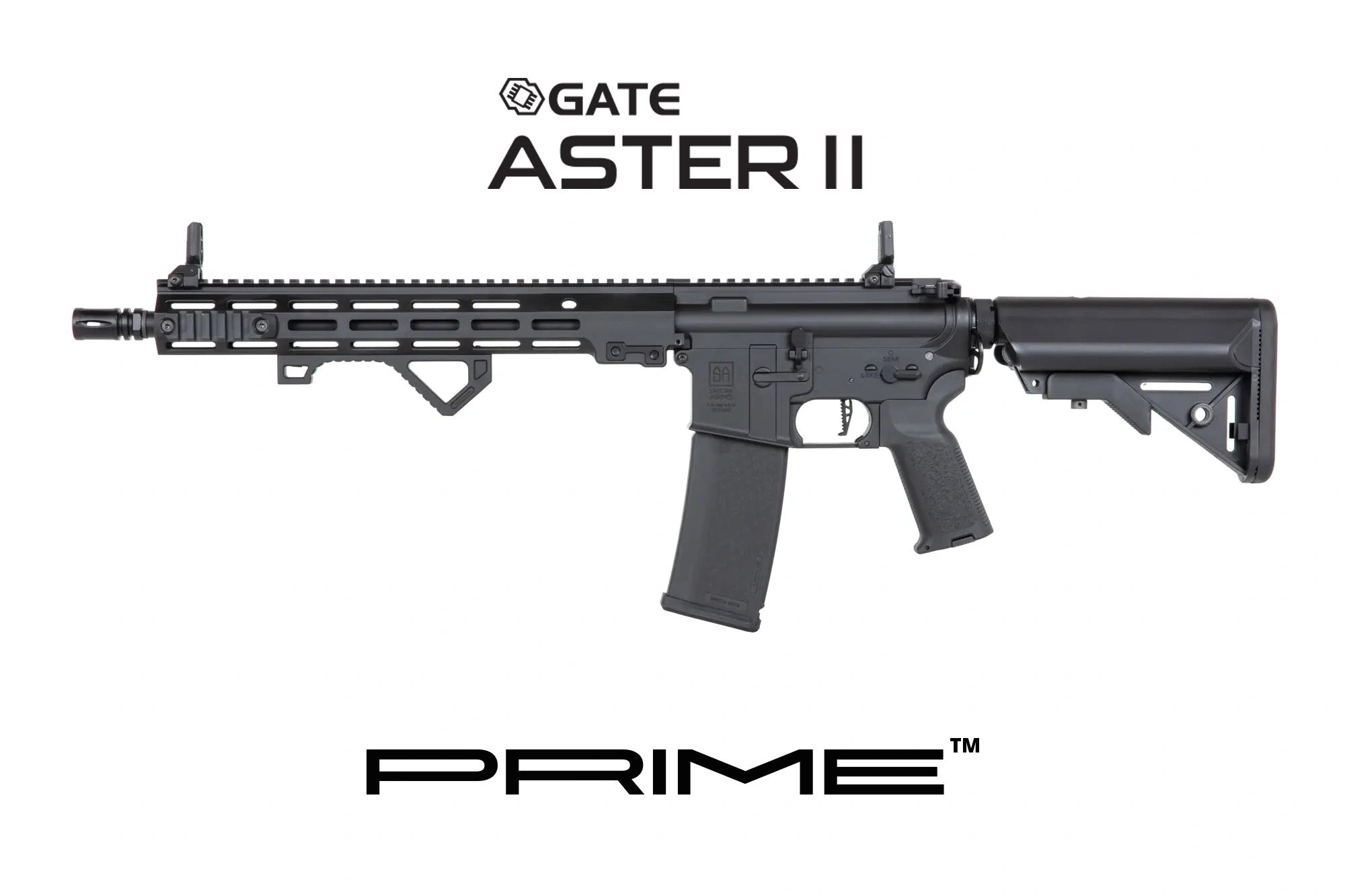 SA-P22 Prime Aster II ETU harjattomalla moottorilla – musta
