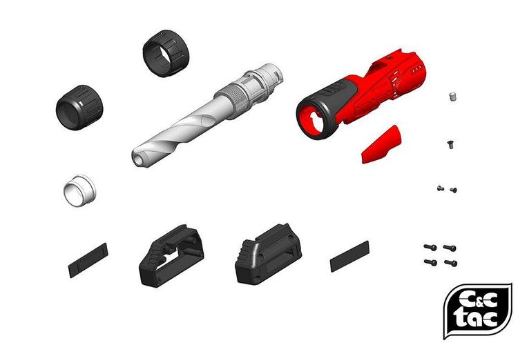 Tac Red Hit drill conversion kit, AAP01 for pistol