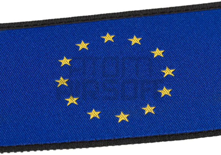 Clawgear EU lippu velcromerkki - sininen