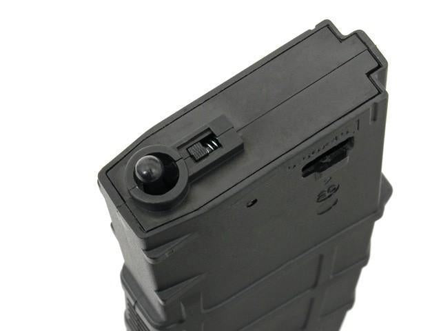 D-Day M4/M16 variable-cap lipas, 30/130 kuulaa - musta