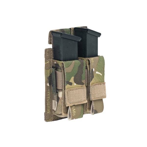Elite Ops 9mm pistol double magazine pouch - MultiCam
