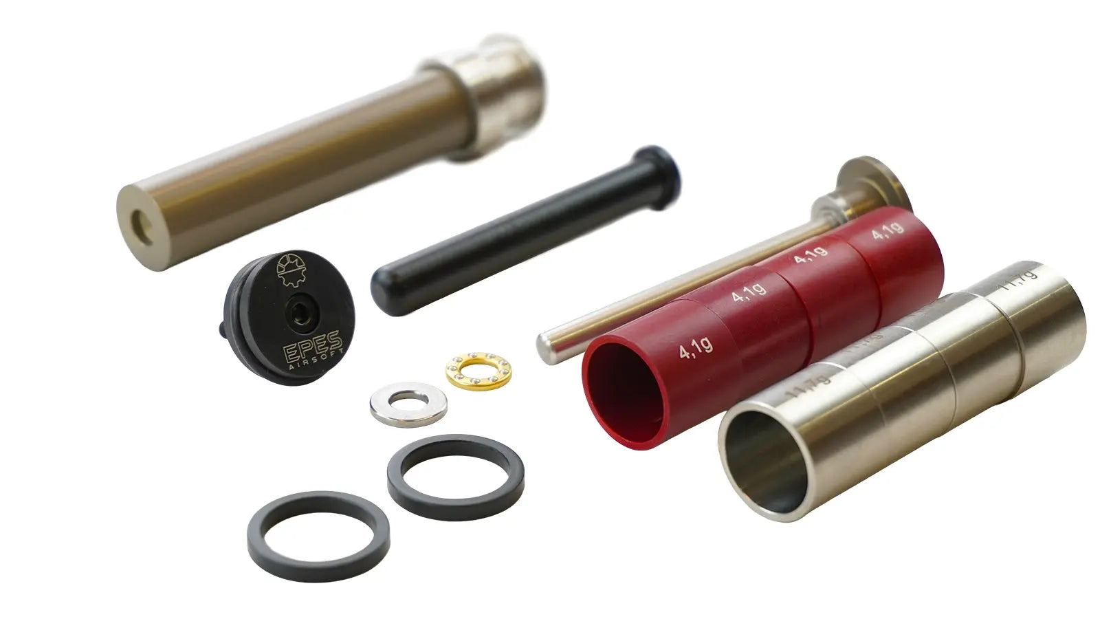 EPeS APS/L96/MB01/SW M24 yhteensopiva mäntä säädettävillä painoilla + kuulalaakeroitu jousenohjain