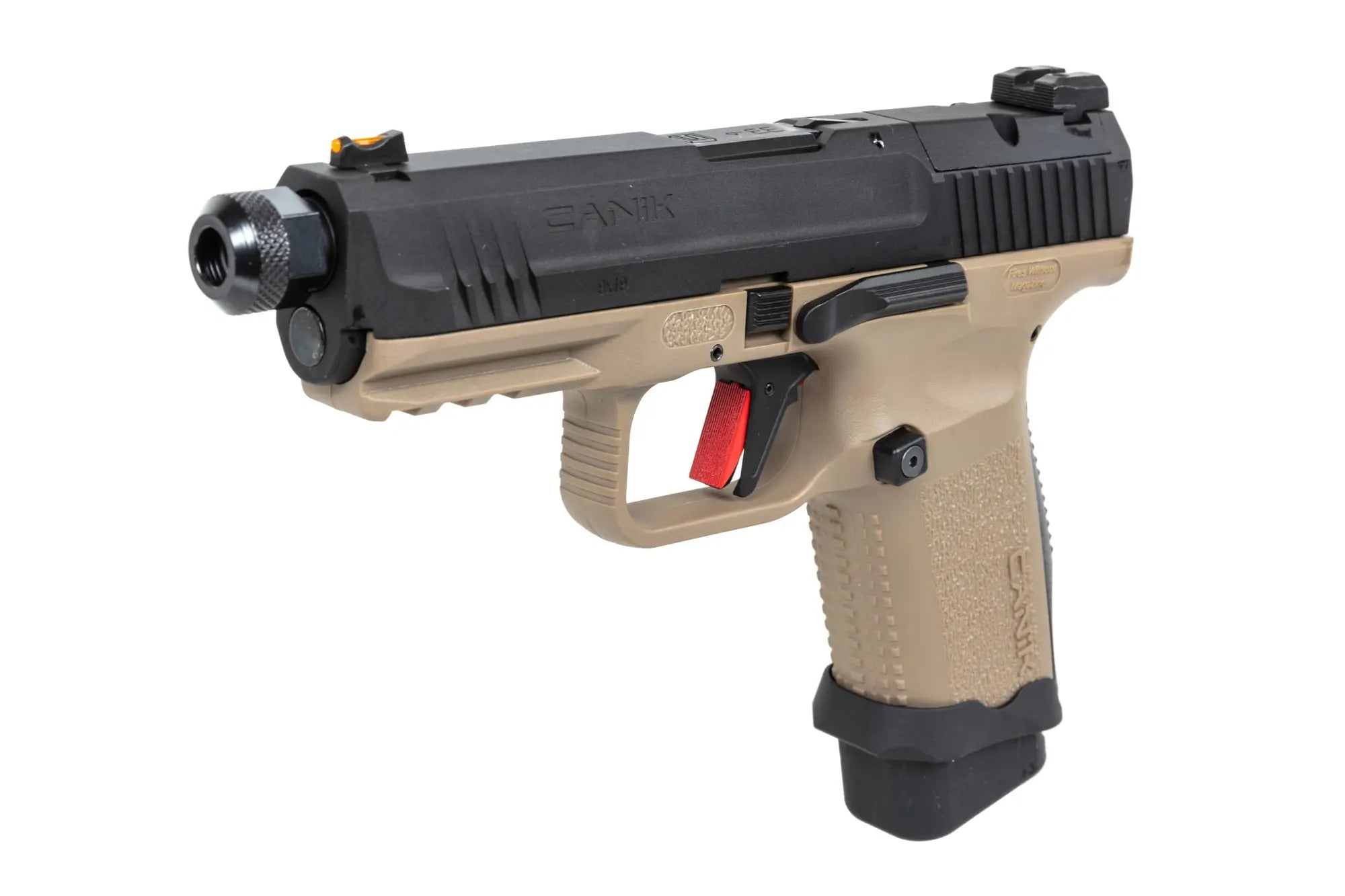 X SAI Canik TP9 Elite Combat Gas Pistol - Half-Tan
