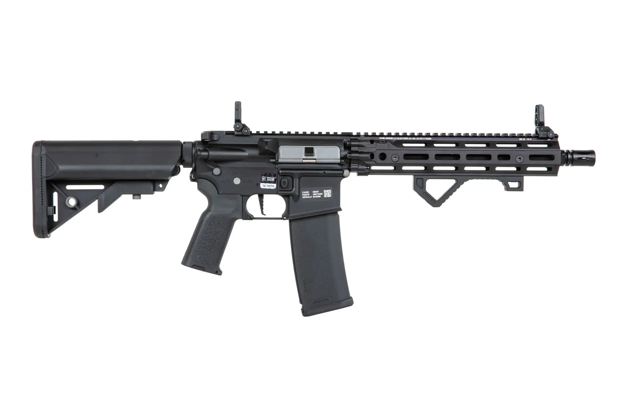 Daniel Defense RIS III 10.5'' SA-P27 Prime™ HAL™ ETU with Brushless Motor - Chaos Grey