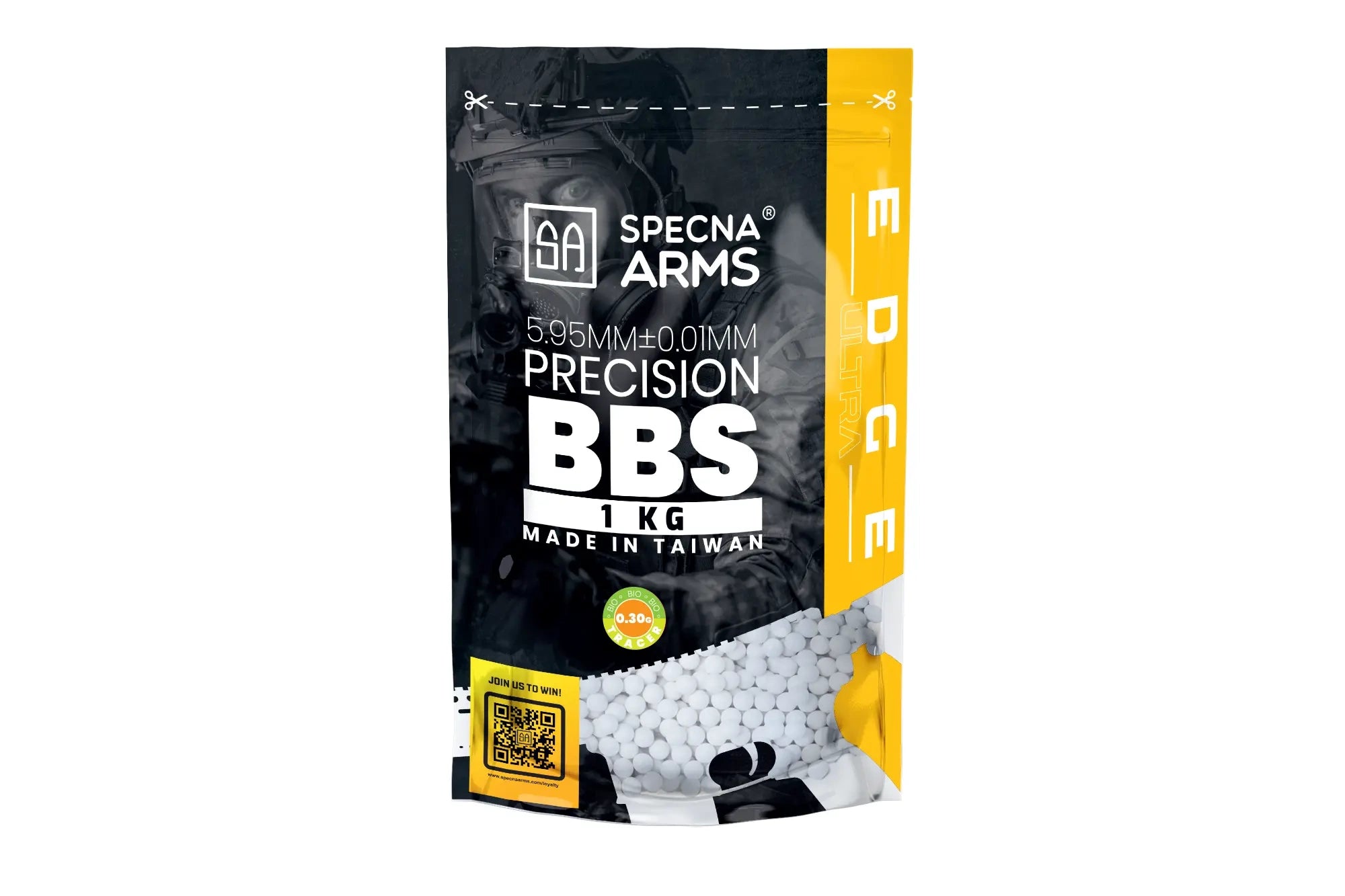 Specna Arms EDGE ULTRA™ 0,30g Tracer biokuula, 1kg (3330kpl) - valojuova