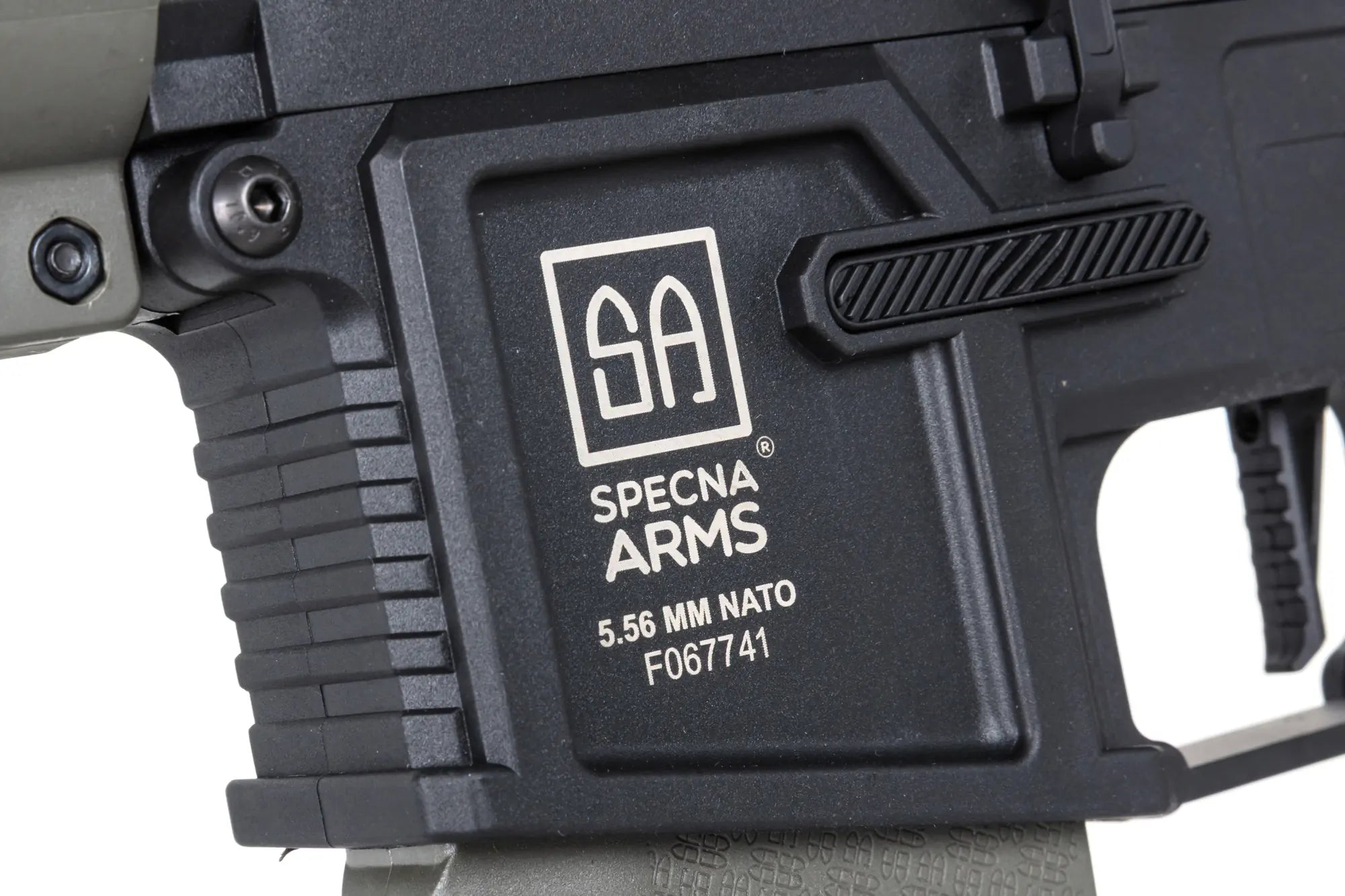 Specna Arms SA-F04-RL FLEX™ BLDC™ HAL ETU™ Gen. 2, light-ops - oliivi