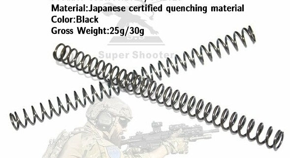 Shooter trigger spring for electric weapons (AEG) M160