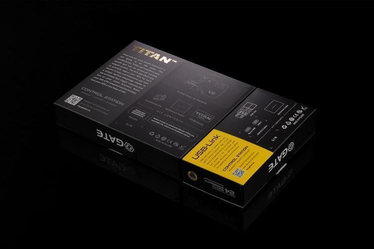 GATE TITAN V2 Advanced set MOSFET-/mikrokontrolleriyksikkö (johdotus taakse)