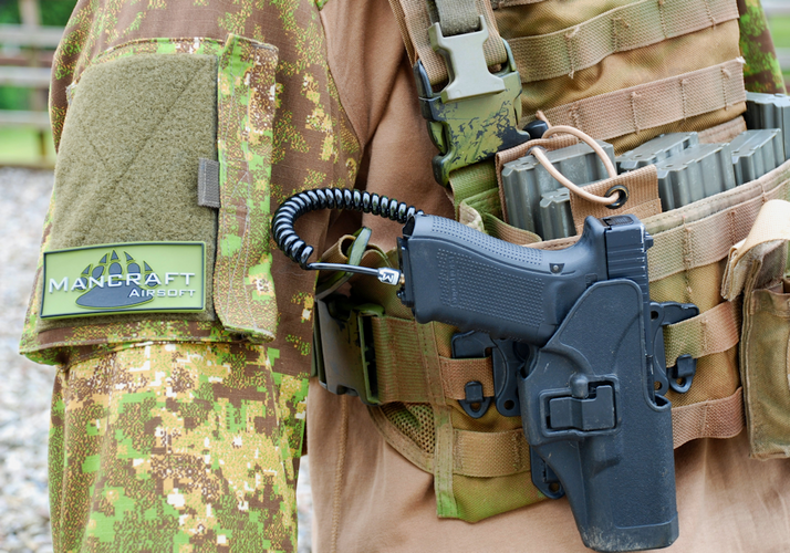 QD HPA pistoolinletku, Pistol Lanyard - KJW/WE